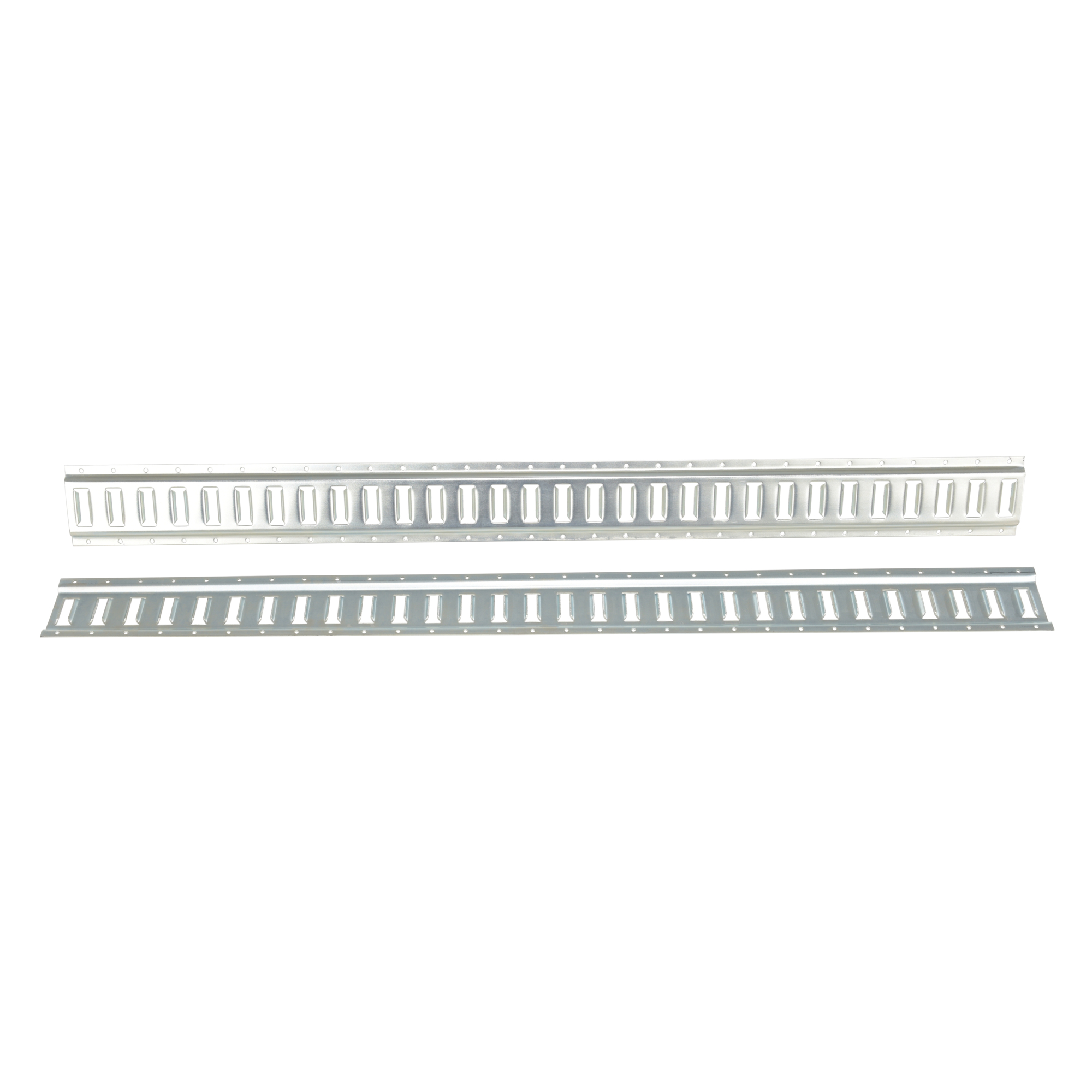 Vestil E-Track - 61in. x 6in., Steel, Zinc-Plated, Model# E-TRK-5-ZN-2PK